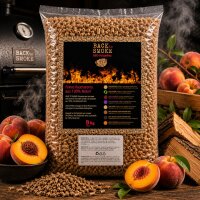 BACKTOSMOKE Grillpellets Pfirsich 9kg